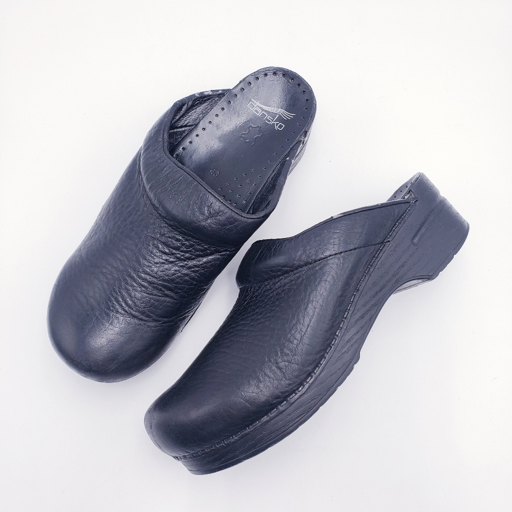 Dansko Black Professional Mules Comfortable Slip-On Design